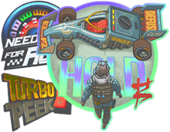 Auto Racing Sticker Collection