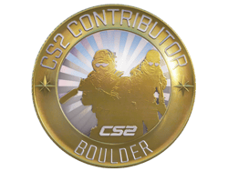 Boulder Map Coin