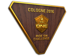 Bronze Cologne 2016 Pick’Em Trophy