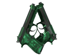 Dual Berettas | Polished Malachite
