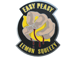 Genuine Easy Peasy Pin