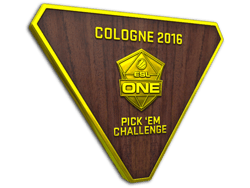 Gold Cologne 2016 Pick’Em Trophy