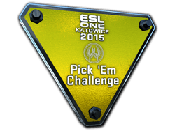 Gold Katowice 2015 Pick’Em Trophy