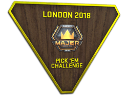 Gold London 2018 Pick’Em Trophy