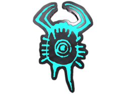 Headcrab Glyph Pin