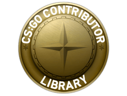 Library Map Coin