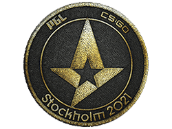 Patch | Astralis (Gold) | Stockholm 2021