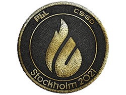 Patch | Copenhagen Flames (Gold) | Stockholm 2021