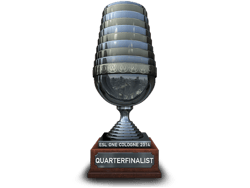 Quarterfinalist at ESL One Cologne 2014