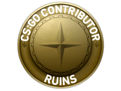 Ruins Map Coin