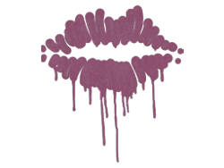 Sealed Graffiti | Kiss (Princess Pink)