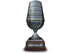 Semifinalist at ESL One Cologne 2014