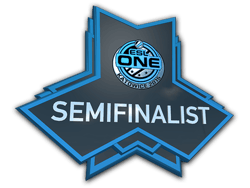 Semifinalist at ESL One Katowice 2015