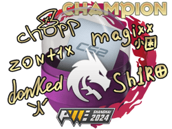 Shanghai 2024 Champions Autograph Capsule