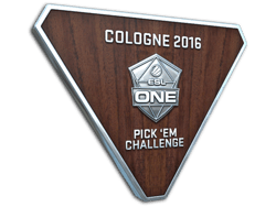 Silver Cologne 2016 Pick’Em Trophy