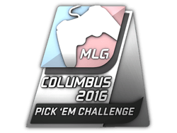 Silver Columbus 2016 Pick’Em Trophy