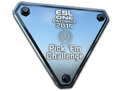 Silver Katowice 2015 Pick’Em Trophy