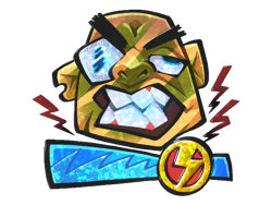 Sticker | Overloaded (Glitter)