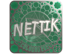 Sticker | nettik (Foil, Ranked) | Cologne 2026