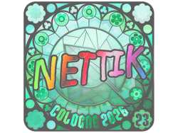 Sticker | nettik (Holo, Ranked) | Cologne 2026