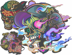 Sugarface 2 Sticker Collection