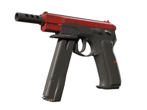 CZ75-Auto | Crimson Web (Minimal Wear)