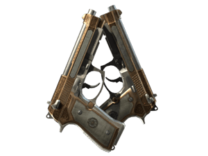 Dual Berettas | Cartel (Battle-Scarred)