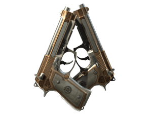 Dual Berettas | Cartel (Well-Worn)