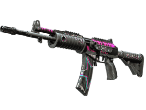 Galil AR | Chromatic Aberration (Battle-Scarred)