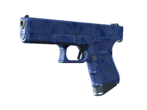 Glock-18 | Ocean Topo (Minimal Wear)