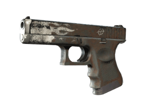 StatTrak™ Glock-18 | Oxide Blaze (Battle-Scarred)