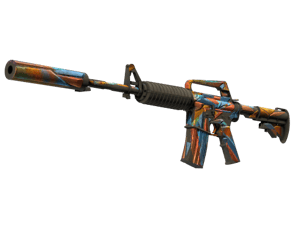 M4A1-S | Leaded Glass (Battle-Scarred)