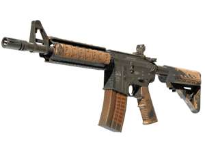 M4A4 | Poly Mag (Battle-Scarred)