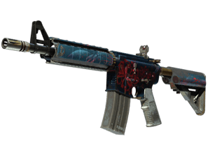 M4A4 | Spider Lily (Battle-Scarred)