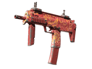 MP7 | Coral Paisley (Well-Worn)