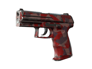 StatTrak™ P2000 | Red FragCam (Field-Tested)