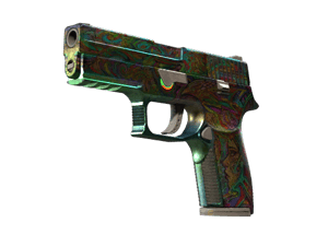 StatTrak™ P250 | Visions (Battle-Scarred)