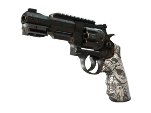 R8 Revolver | Bone Forged (Minimal Wear)