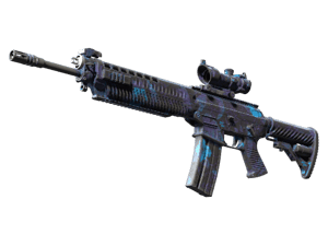 SG 553 | Aloha (Field-Tested)