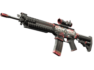 SG 553 | Cyberforce (Minimal Wear)