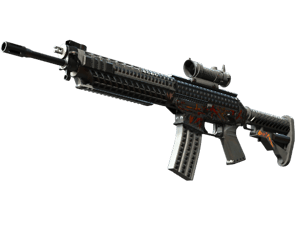 SG 553 | Heavy Metal (Field-Tested)