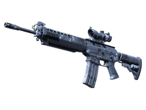 SG 553 | Night Camo (Minimal Wear)