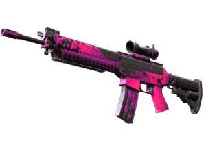 StatTrak™ SG 553 | Pulse (Minimal Wear)