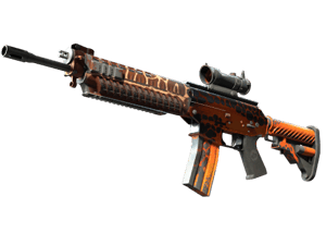 SG 553 | Tiger Moth (Well-Worn)