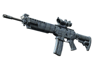 SG 553 | Waves Perforated (Field-Tested)
