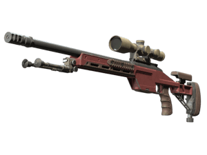 SSG 08 | Red Stone (Field-Tested)