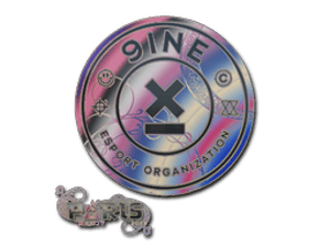 Sticker | 9INE (Holo) | Paris 2023