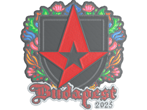 Sticker | Astralis (Embroidered) | Budapest 2025