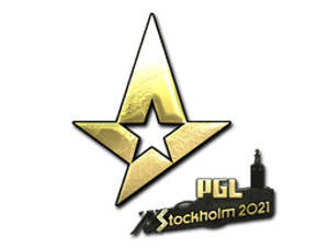 Sticker | Astralis (Gold) | Stockholm 2021