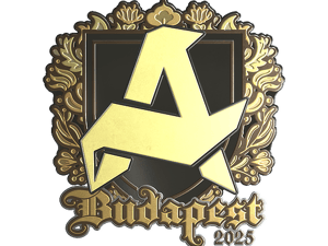 Sticker | Aurora (Gold) | Budapest 2025